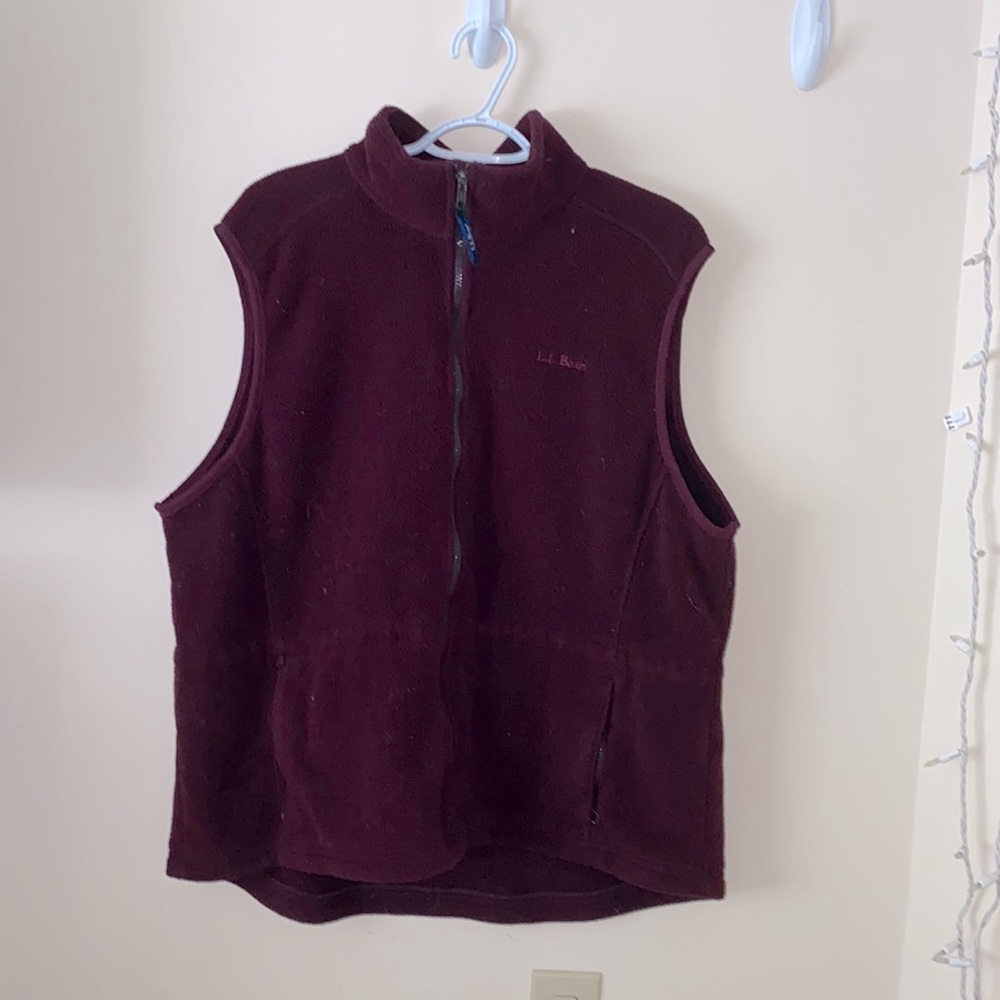 LL Bean Fleece Vest